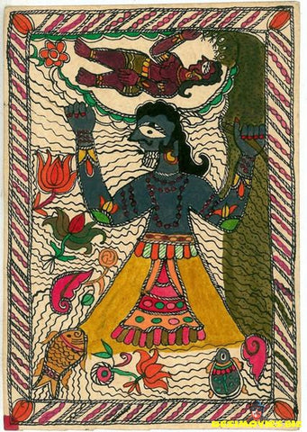 Madhubani Hand Painting - www.desimovies.biz