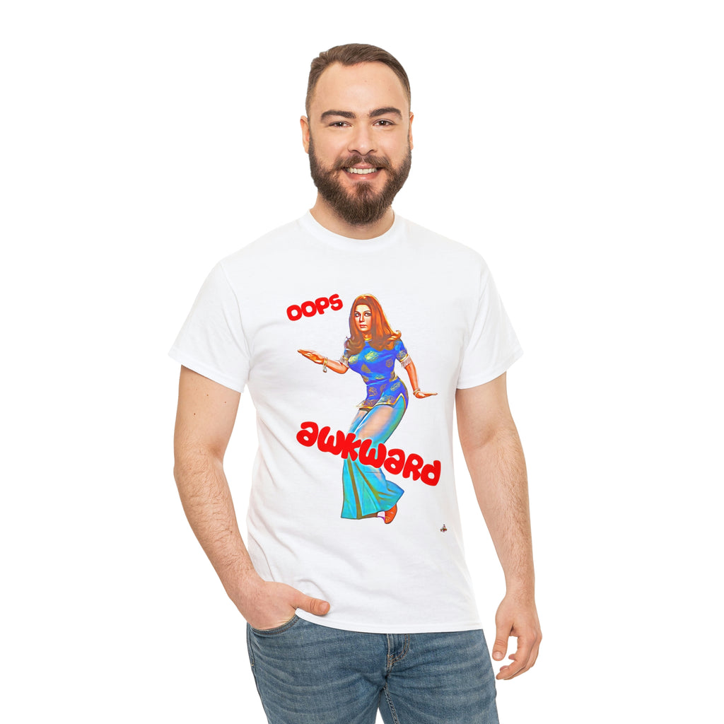 Oops Awkward - Neelo - Lollywood T Shirt - Unisex Heavy Cotton Tee - www.desimovies.biz