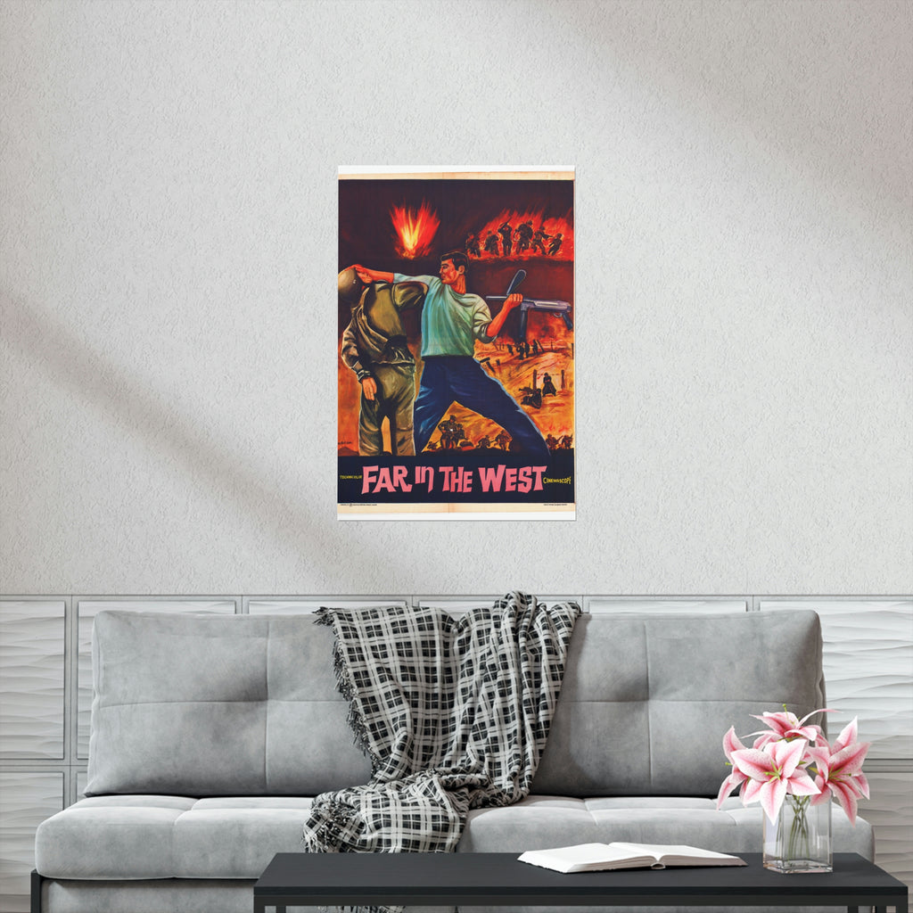 Far In The West Poster - Premium Matte Vertical Posters - www.desimovies.biz