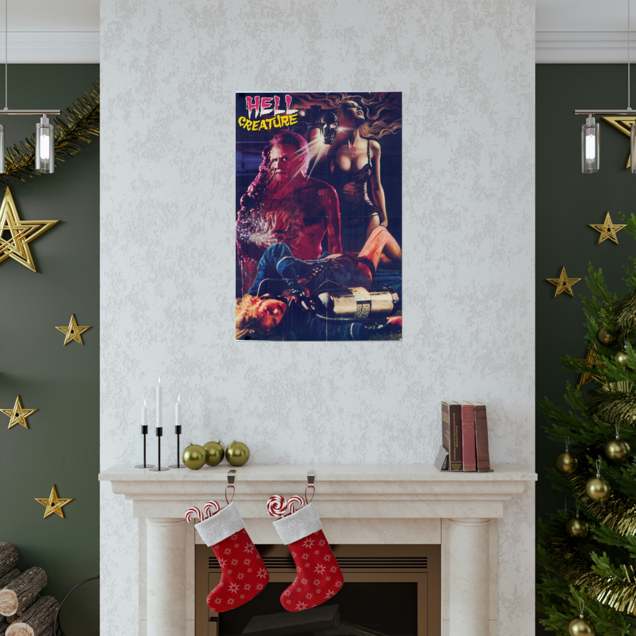 From Beyond AKA Hell Creature Poster - Premium Matte Vertical Posters - www.desimovies.biz