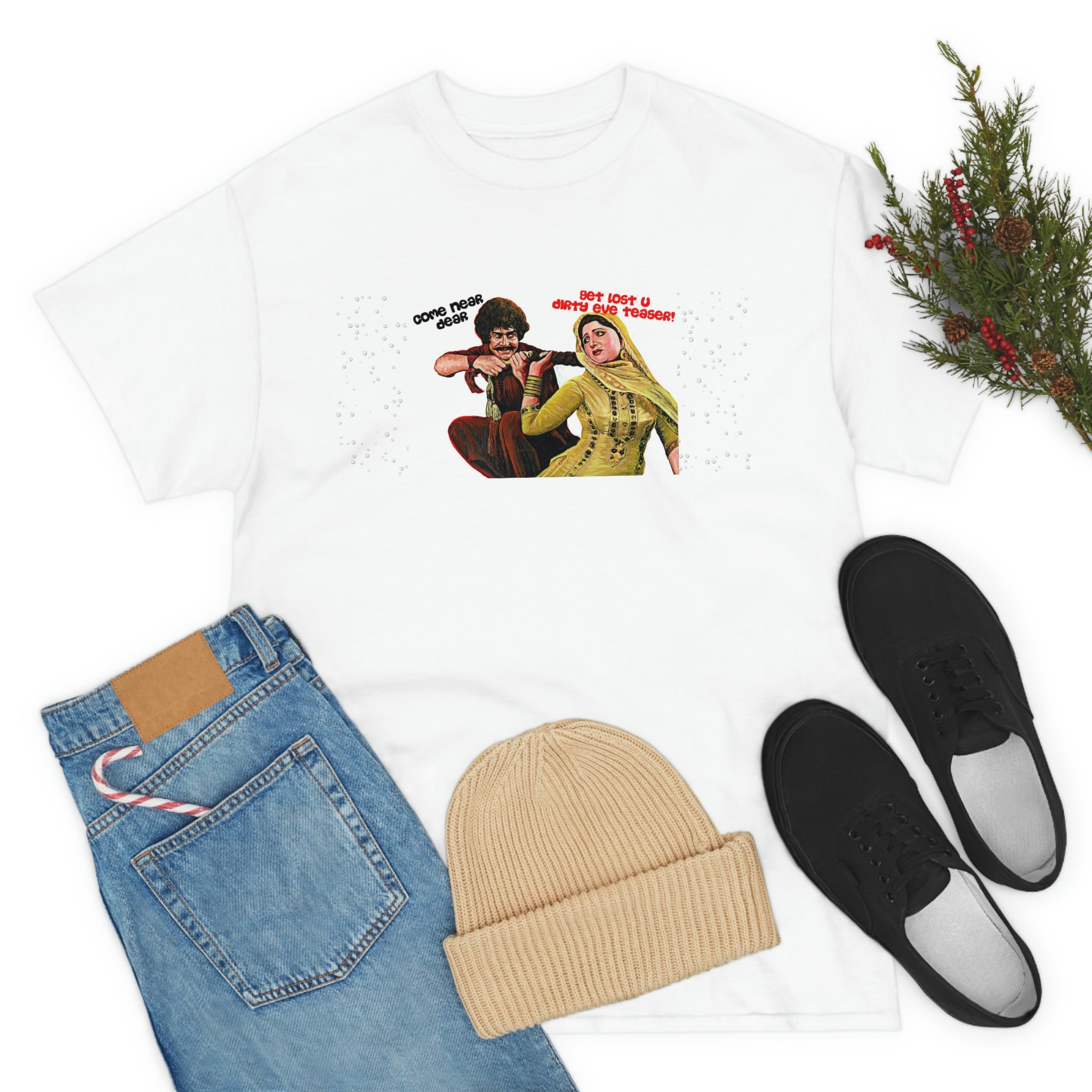 Eve Teaser - Unisex Heavy Cotton Tee - www.desimovies.biz