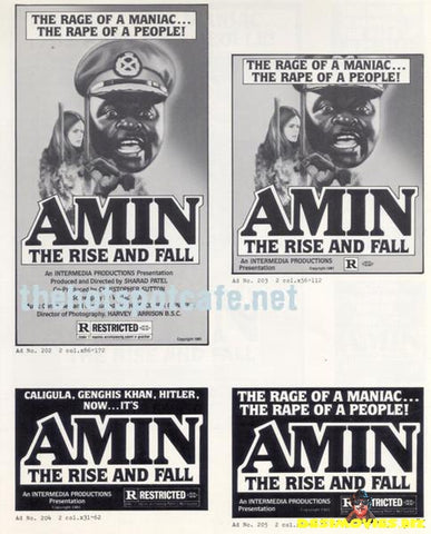 Amin; The Rise and Fall (1979) - Press Kit Pics