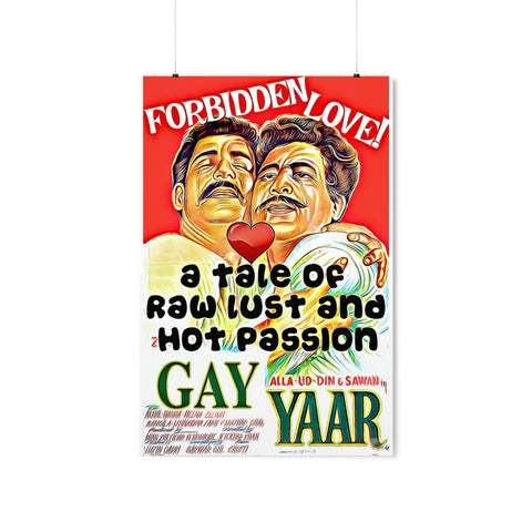 Gay Yaar Poster - Premium Matte Vertical Posters