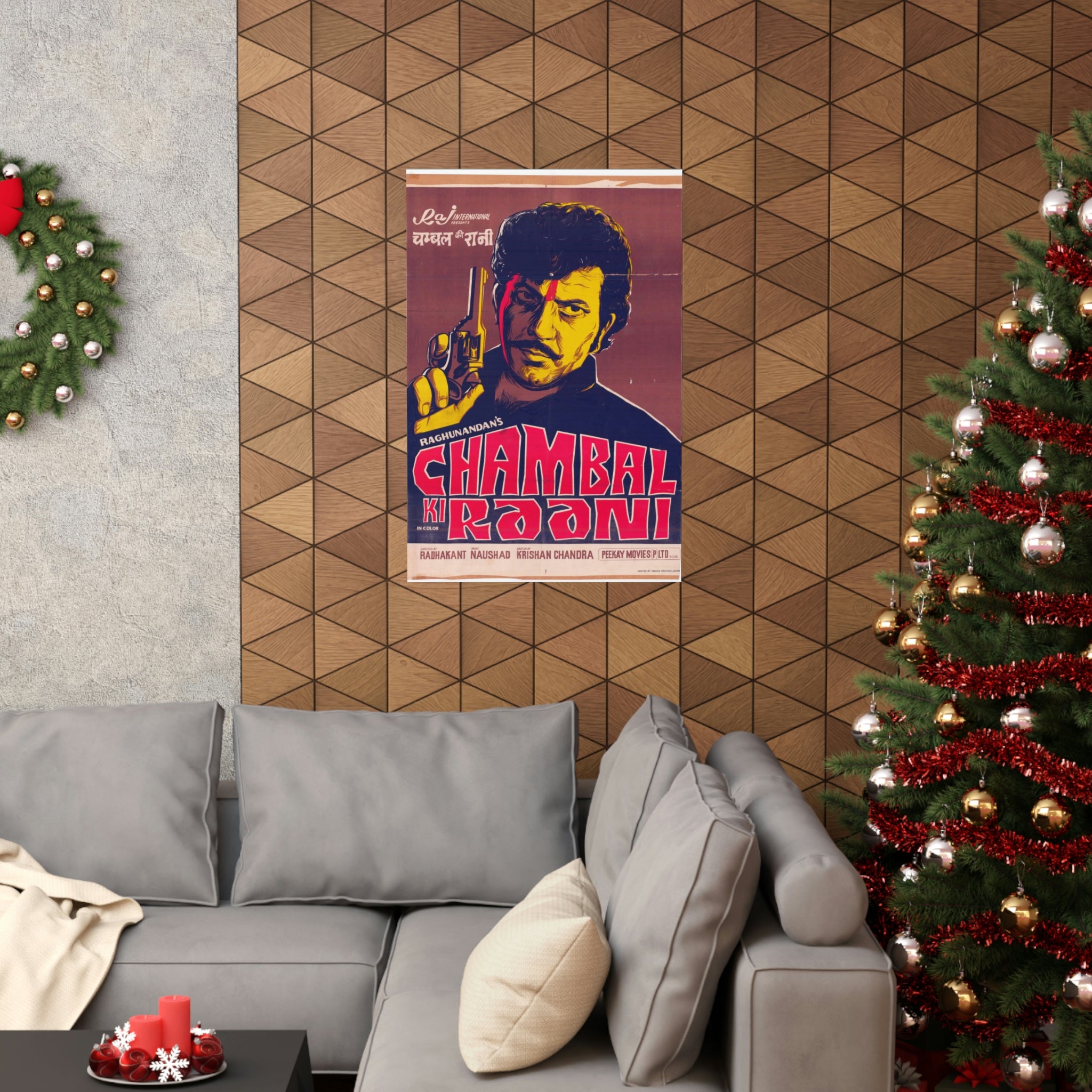 Chambal Ki Raani (1979) Premium Matte Vertical Posters - www.desimovies.biz