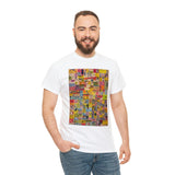 Nostagic Comic Book Adverts - Unisex Heavy Cotton Tee - www.desimovies.biz