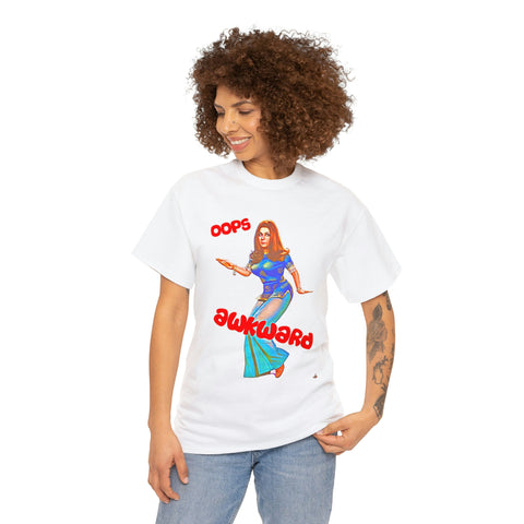 Oops Awkward - Neelo - Lollywood T Shirt - Unisex Heavy Cotton Tee - www.desimovies.biz