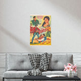 Viva Zorro Urdu Poster for Pakistan Premium Matte Vertical Posters - www.desimovies.biz