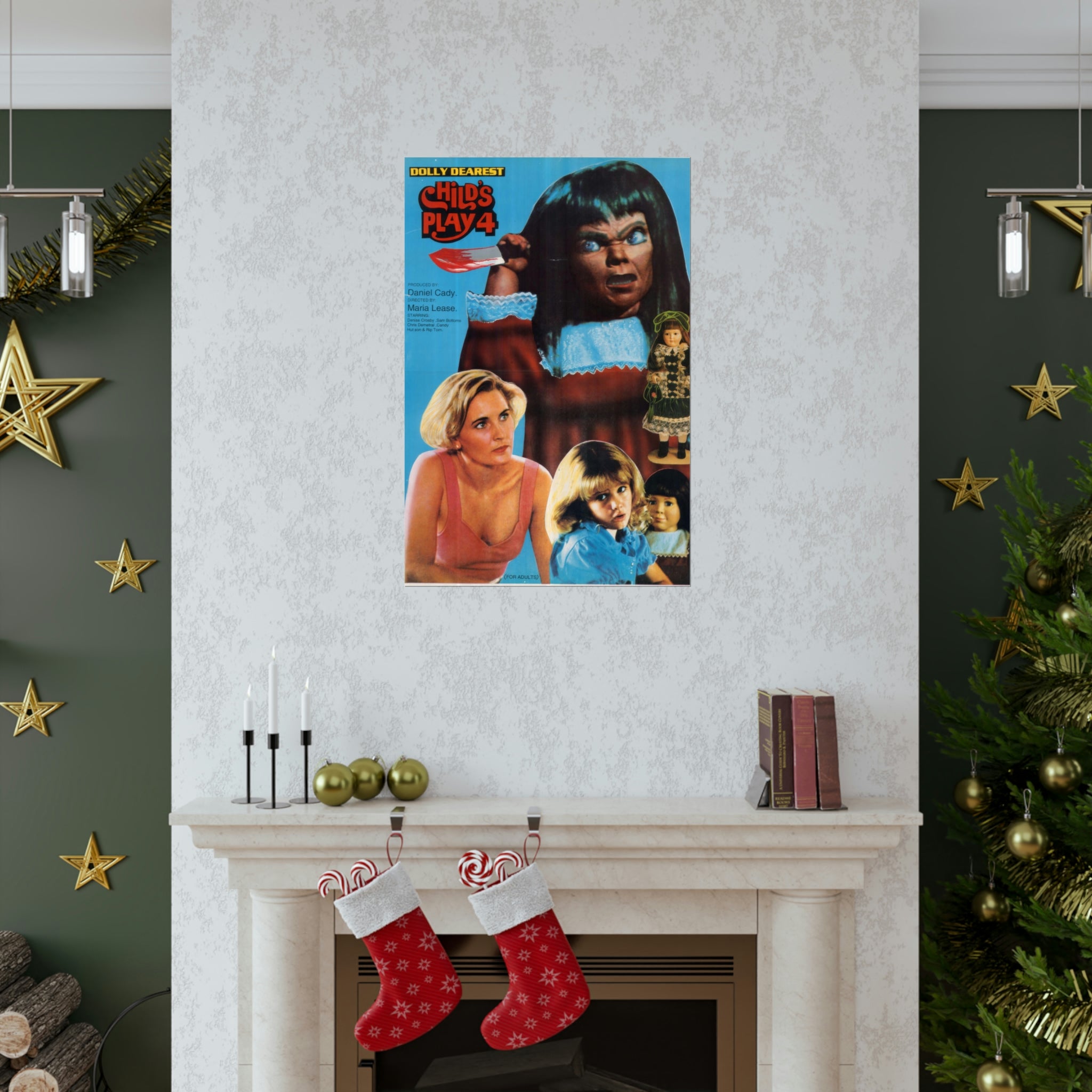 Dolly Dearest Poster - Child's Play 4 - Premium Matte Vertical Posters - www.desimovies.biz
