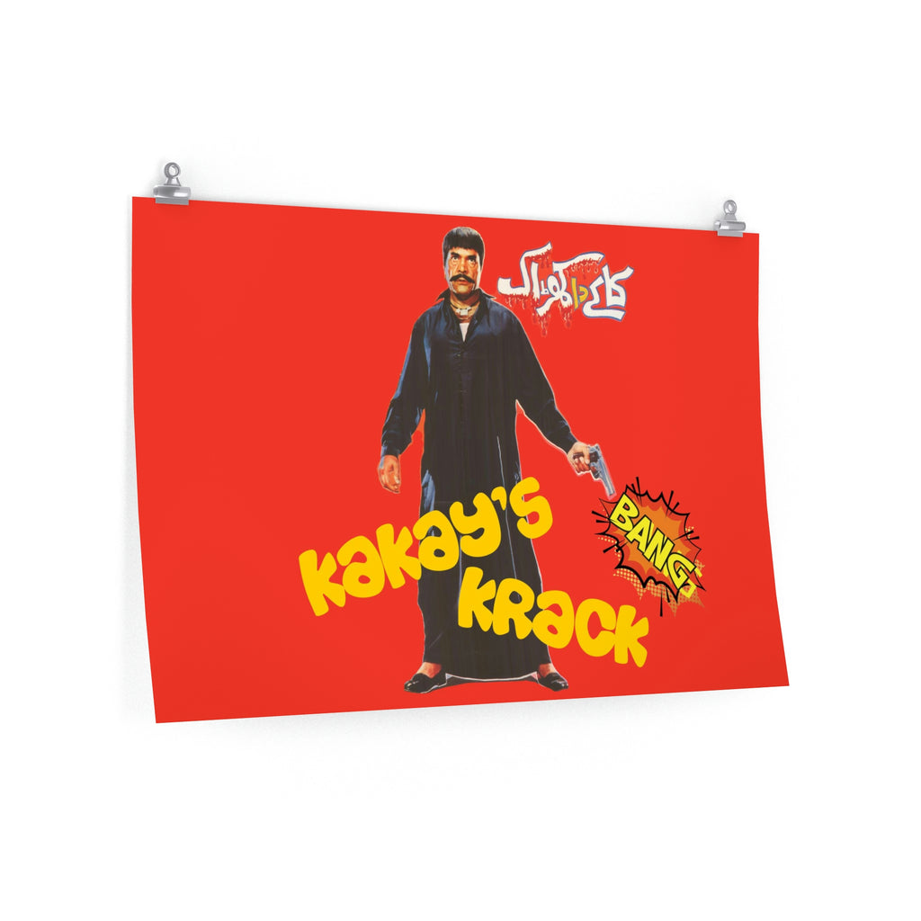 Kakay Da Kharak (1992)  AKA Kakay's Crack - Premium Matte horizontal posters