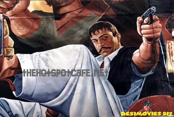 Shaan as Badmash Puttar - Billboard Cinema Art off the Streets of Lahore. - www.desimovies.biz