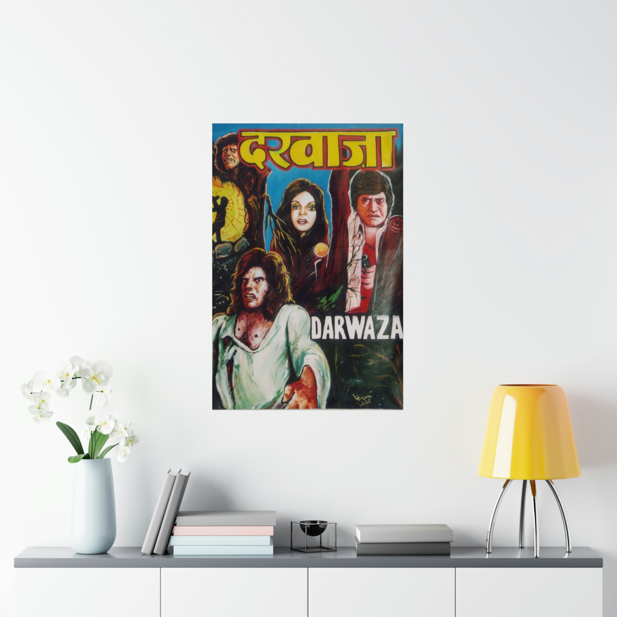 Darwaza Bollywood Horror Movie - Premium Matte Vertical Poster - www.desimovies.biz