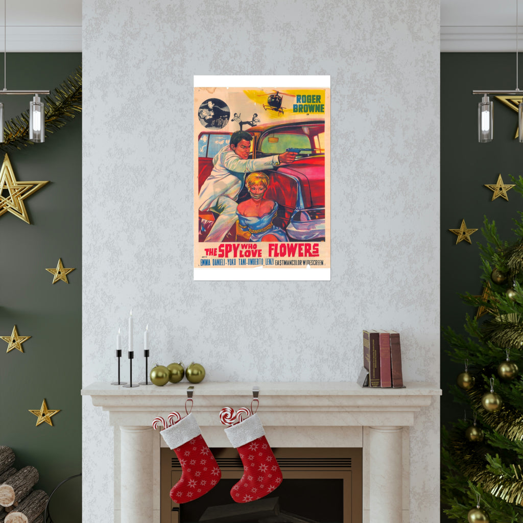 The Spy Who Loved Flowers - Premium Matte Vertical Posters - www.desimovies.biz