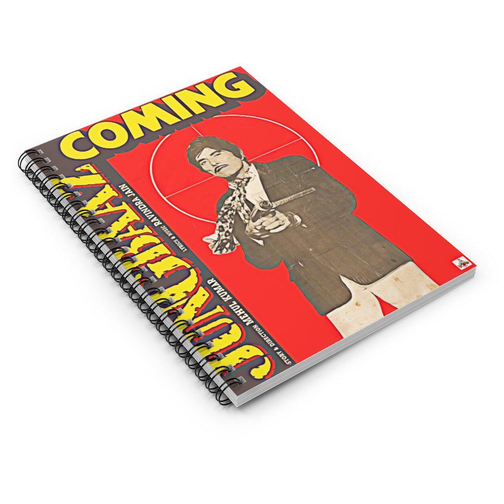 Jungbaaz - Spiral Notebook - Ruled Line - www.desimovies.biz