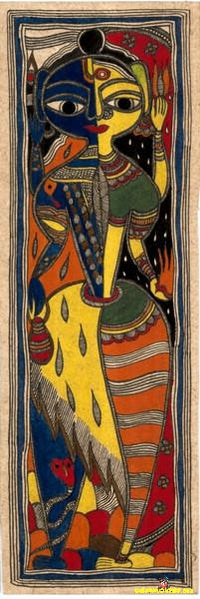 Madhubani Hand Painting - www.desimovies.biz