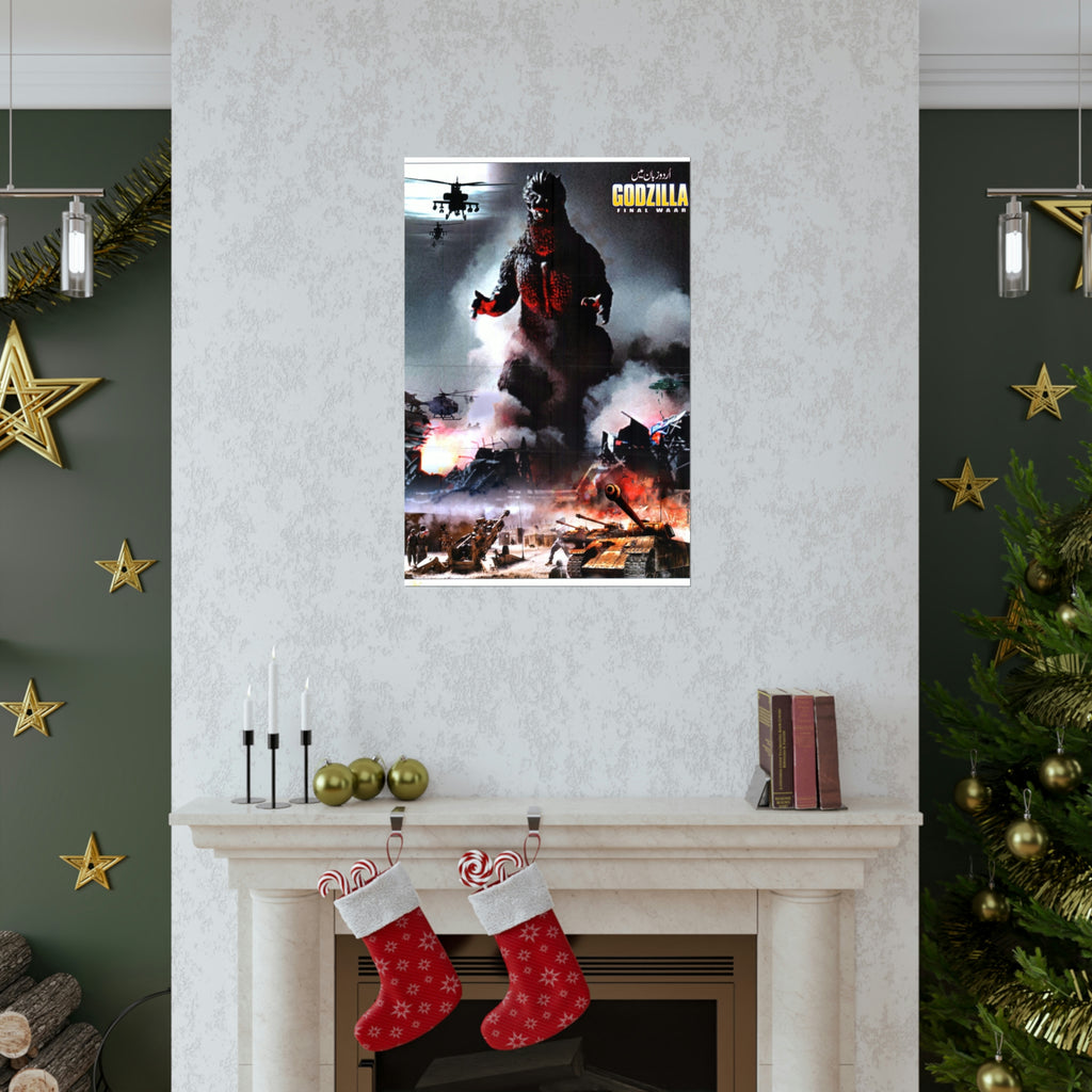 Godzilla - Final Waar Premium Matte Vertical Posters - www.desimovies.biz