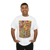 Nostagic Comic Book Adverts - Unisex Heavy Cotton Tee