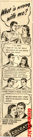 Colgate (1947) Press Advert 1947 - 1 - www.desimovies.biz