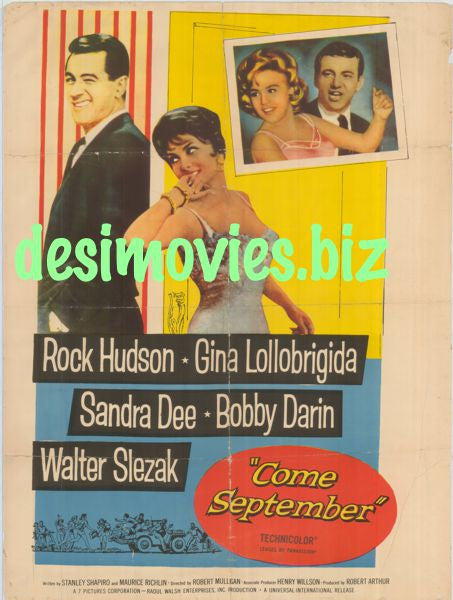 Come September (1961) (Linen Backed)