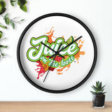 Juice on the Loose - Wall clock