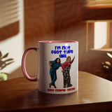 I'm Not Fast Type Girl - Two-Tone Coffee Mugs, 11oz