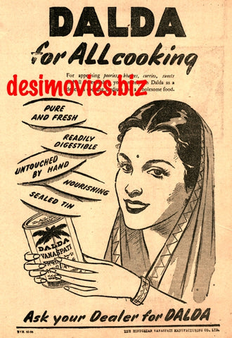 Dalda (1947) Press Advert 1947
