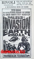 Daleks - Invasion Earth 2150 A.D. (1966) Press Advert (1967) - www.desimovies.biz
