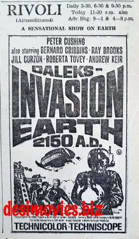 Daleks - Invasion Earth 2150 A.D. (1966) Press Advert (1967)