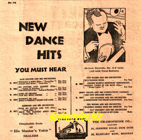 Top of The Pops!  Dance Hits from 1931