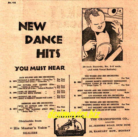 Top of The Pops!  Dance Hits from 1931 - www.desimovies.biz