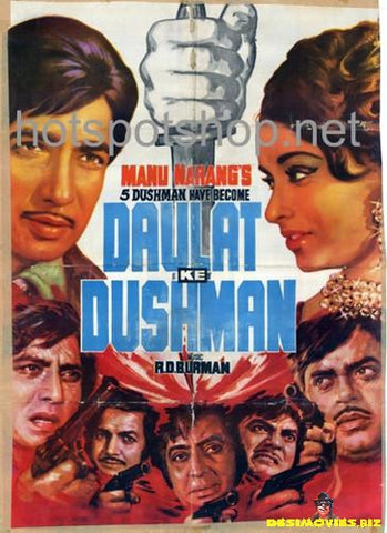 Daulat Ke Dushman (1983) Original Posters - www.desimovies.biz