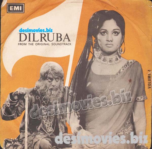 Dil Ruba (1975)- 45 Cover 1 - www.desimovies.biz
