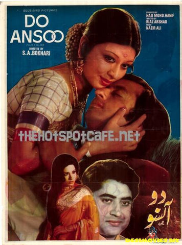 Do Ansoo (1976) Original Poster & Booklet - www.desimovies.biz