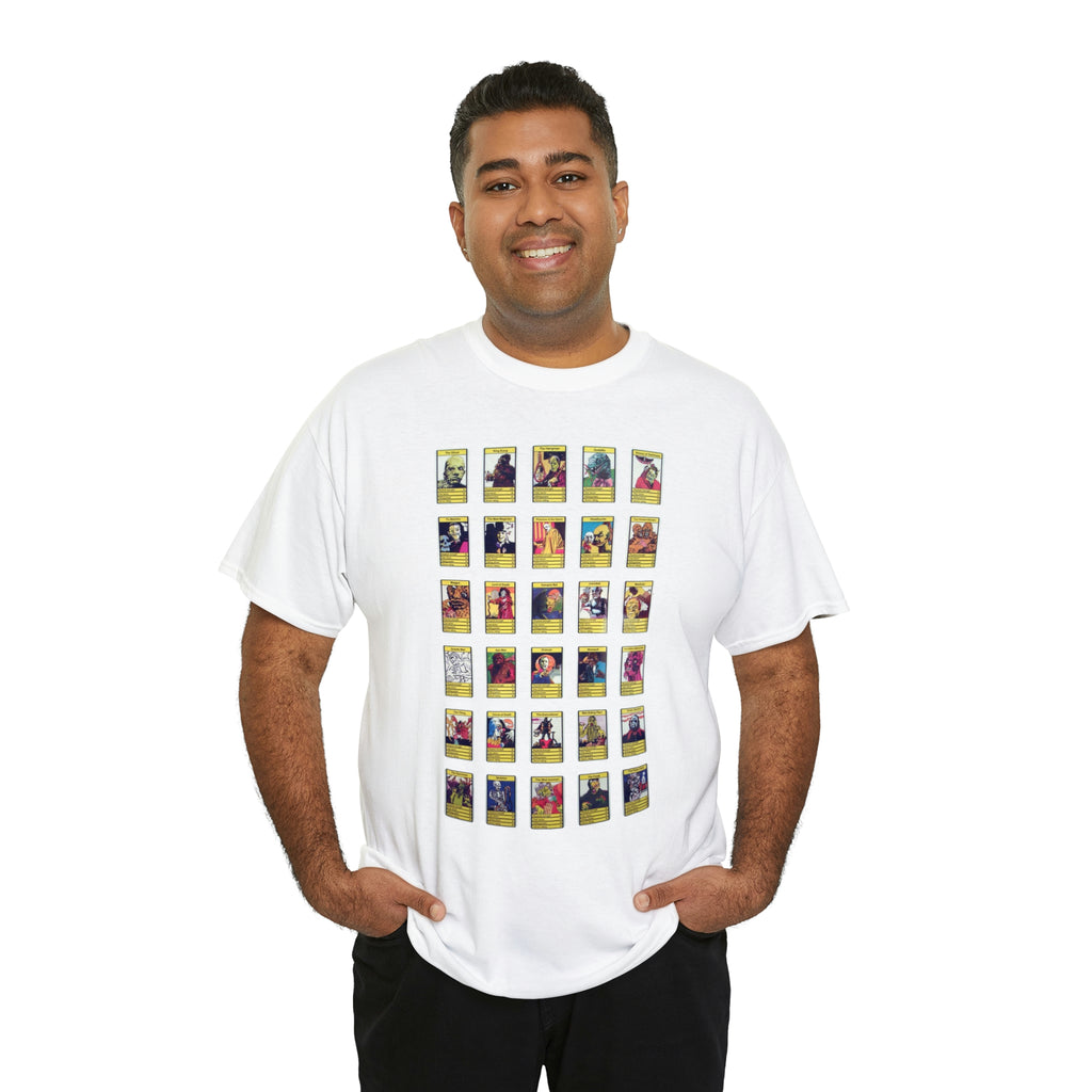 Top Trump Horror - Unisex Heavy Cotton Tee - www.desimovies.biz