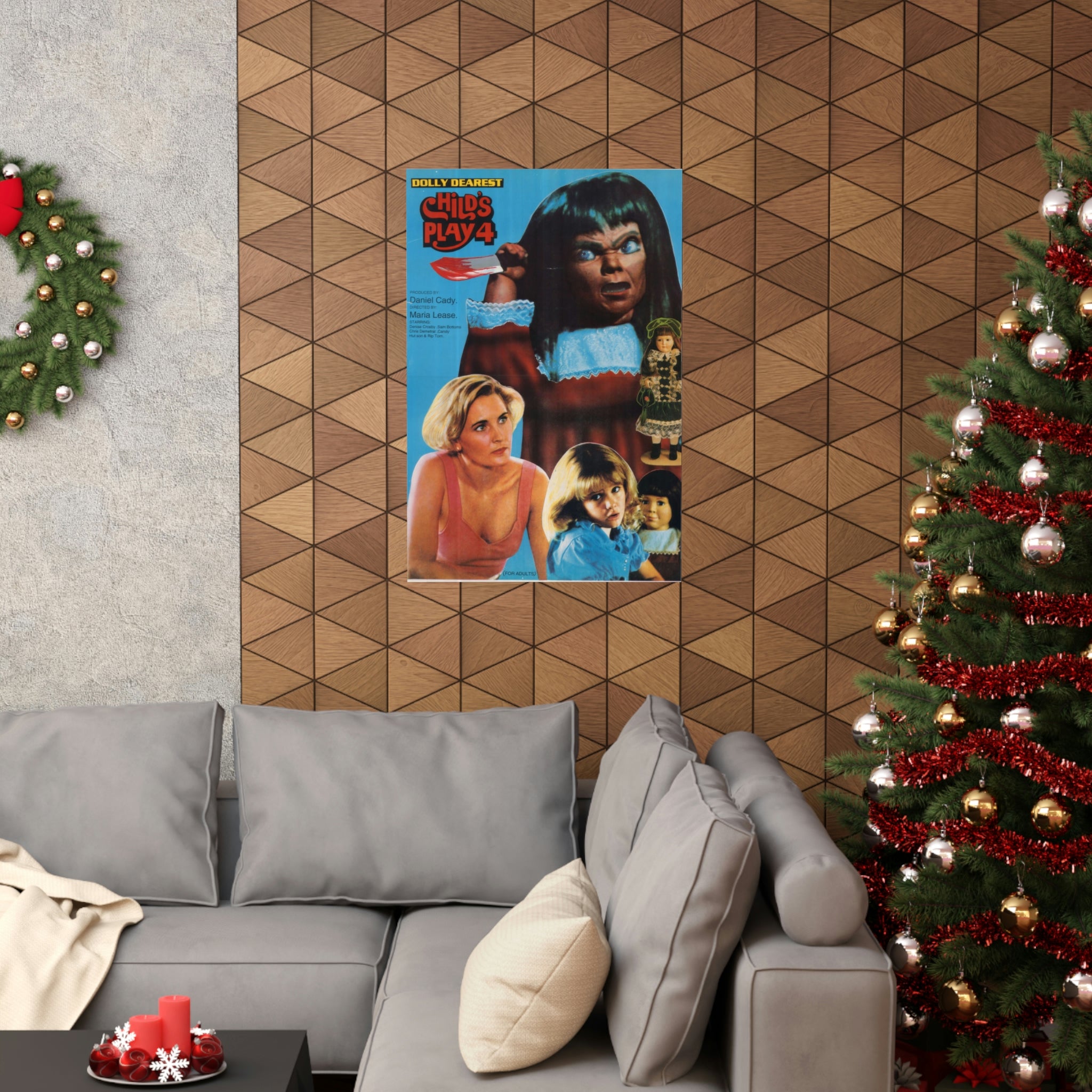 Dolly Dearest Poster - Child's Play 4 - Premium Matte Vertical Posters - www.desimovies.biz