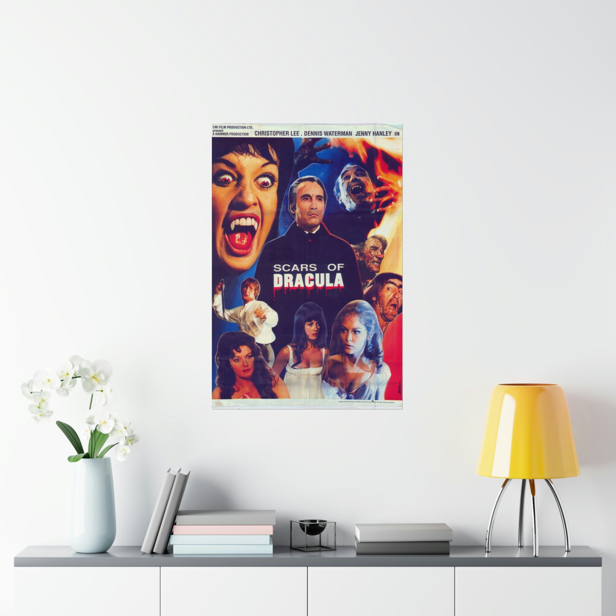Scars of Dracula (1970) - Premium Matte Vertical Posters - www.desimovies.biz
