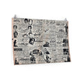 Pakistan Cinema Old Adverts 1971 - Premium Matte horizontal posters - www.desimovies.biz