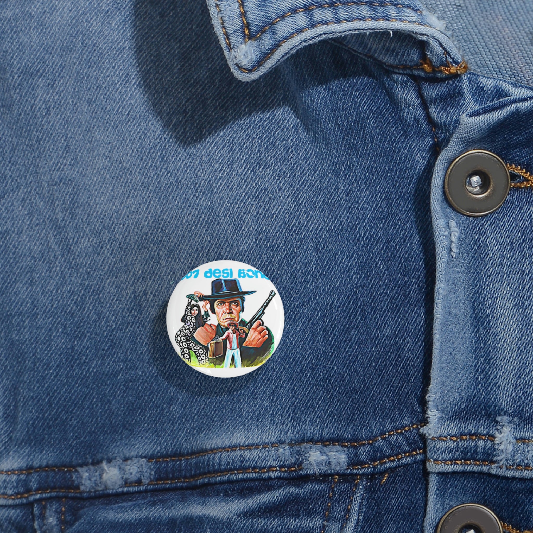 Sultan Rahi - Lollywood - Round Pins - www.desimovies.biz