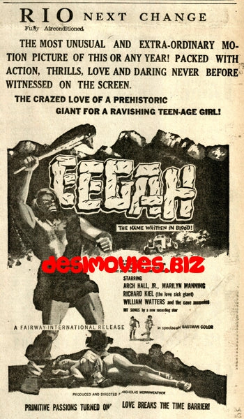Eegah! (1962) Press Advert