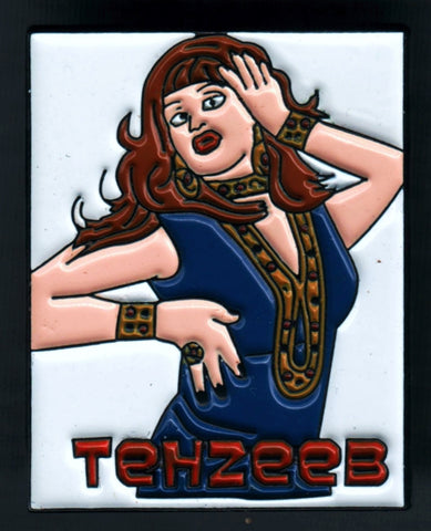 TEHZEEB Enamel Pin - www.desimovies.biz