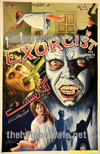 Exorcist, The (1973) Hand Painted Original Cinema Poster