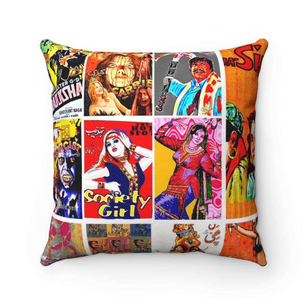 Spun Polyester Square Pillow Case - www.desimovies.biz