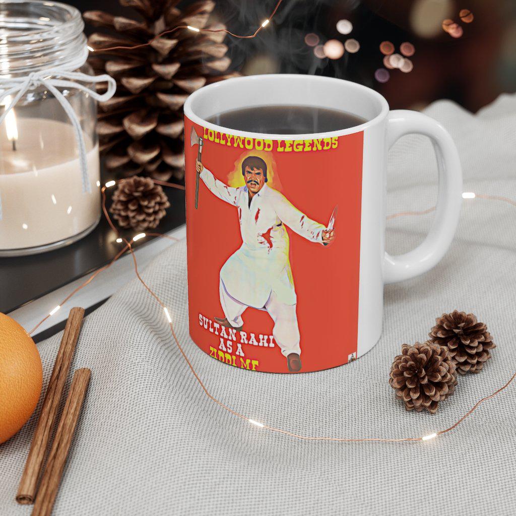 Sultan Rahi - Ziddi MF - Ceramic Mug 11oz - www.desimovies.biz