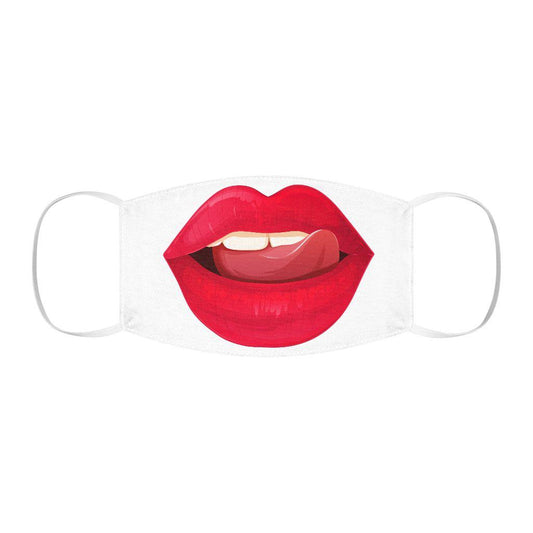 Hot Lips - Snug-Fit Polyester Face Mask - www.desimovies.biz