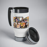 Don - Bollywood - Stainless Steel Travel Mug with Handle, 14oz