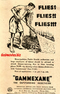 Gammexane (1947) Press Advert 1947 - www.desimovies.biz