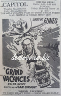 Grand Vacances (1967) Press Ad, Karachi 1969 - www.desimovies.biz