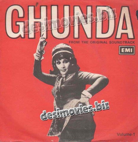 Ghunda (1978) - 45 Cover - www.desimovies.biz