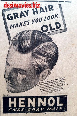 Hennol (1949) Press Advert - www.desimovies.biz