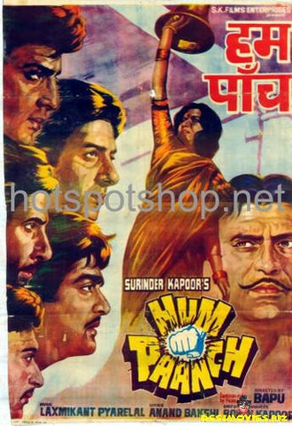 Hum Paanch (1980) - www.desimovies.biz
