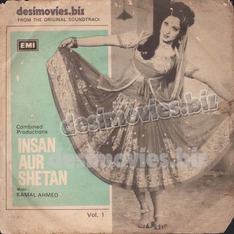 Insan Aur Sheitan (1978)  - 45 Cover